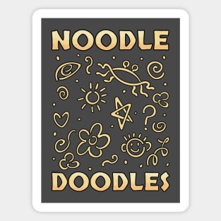 Noodle doodles Magnet